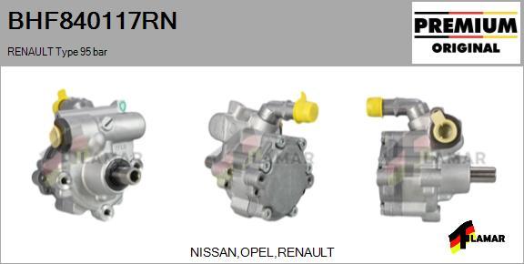 FLAMAR BHF840117RN - Pompe hydraulique, direction cwaw.fr