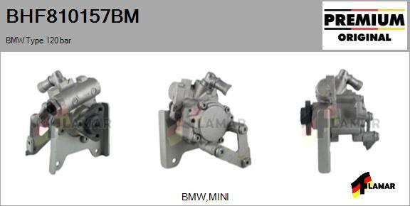 FLAMAR BHF810157BM - Pompe hydraulique, direction cwaw.fr