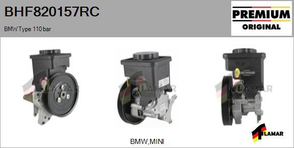 FLAMAR BHF820157RC - Pompe hydraulique, direction cwaw.fr