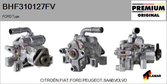 FLAMAR BHF310127FV - Pompe hydraulique, direction cwaw.fr