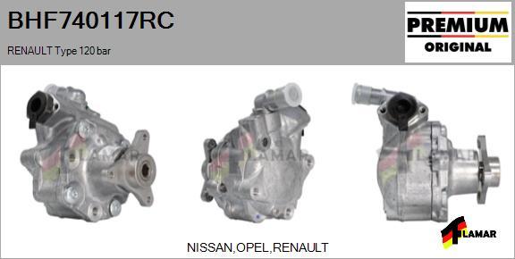 FLAMAR BHF740117RC - Pompe hydraulique, direction cwaw.fr