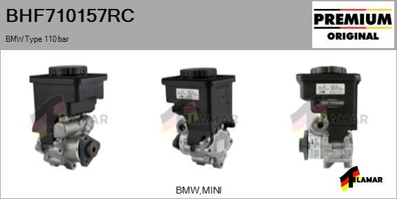 FLAMAR BHF710157RC - Pompe hydraulique, direction cwaw.fr