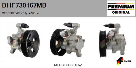 FLAMAR BHF730167MB - Pompe hydraulique, direction cwaw.fr