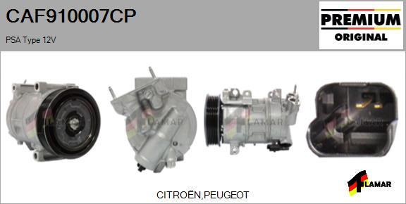 FLAMAR CAF910007CP - Compresseur, climatisation cwaw.fr