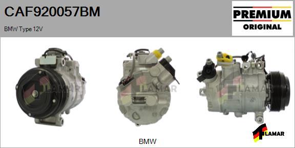 FLAMAR CAF920057BM - Compresseur, climatisation cwaw.fr