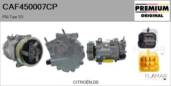 FLAMAR CAF450007CP - Compresseur, climatisation cwaw.fr