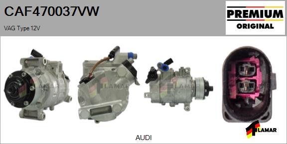 FLAMAR CAF470037VW - Compresseur, climatisation cwaw.fr