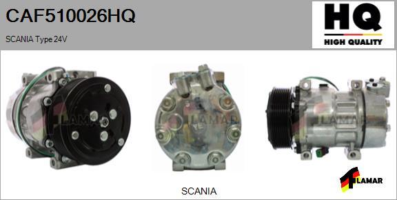 FLAMAR CAF510026HQ - Compresseur, climatisation cwaw.fr