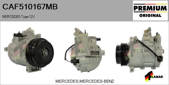 FLAMAR CAF510167MB - Compresseur, climatisation cwaw.fr