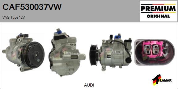 FLAMAR CAF530037VW - Compresseur, climatisation cwaw.fr