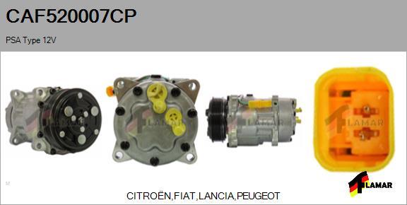 FLAMAR CAF520007CP - Compresseur, climatisation cwaw.fr