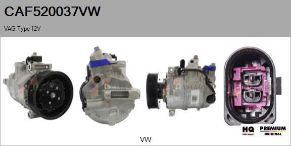 FLAMAR CAF520037VW - Compresseur, climatisation cwaw.fr