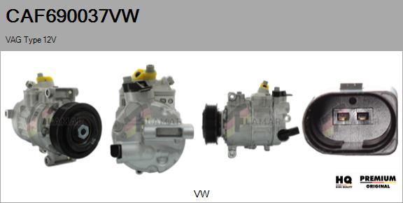 FLAMAR CAF690037VW - Compresseur, climatisation cwaw.fr