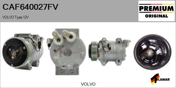 FLAMAR CAF640027FV - Compresseur, climatisation cwaw.fr