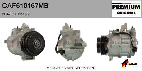 FLAMAR CAF610167MB - Compresseur, climatisation cwaw.fr