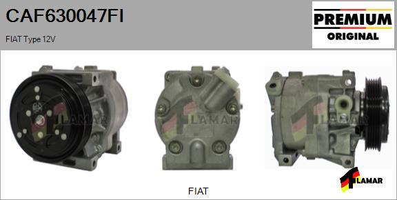 FLAMAR CAF630047FI - Compresseur, climatisation cwaw.fr