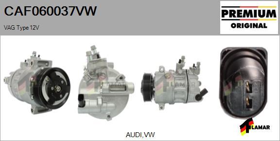 FLAMAR CAF060037VW - Compresseur, climatisation cwaw.fr