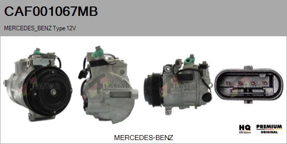 FLAMAR CAF001067MB - Compresseur, climatisation cwaw.fr