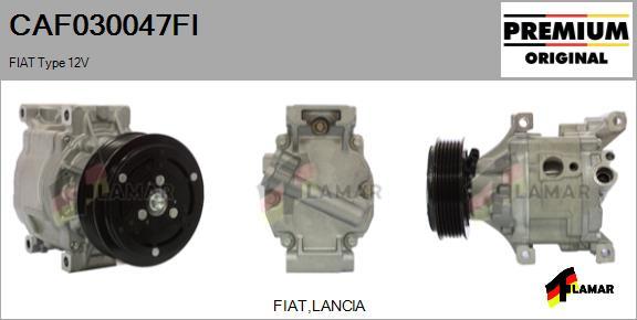 FLAMAR CAF030047FI - Compresseur, climatisation cwaw.fr