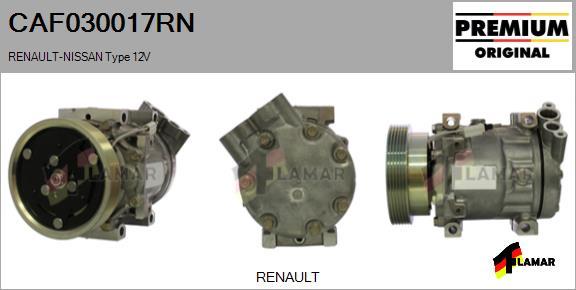 FLAMAR CAF030017RN - Compresseur, climatisation cwaw.fr
