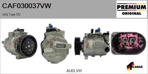 FLAMAR CAF030037VW - Compresseur, climatisation cwaw.fr