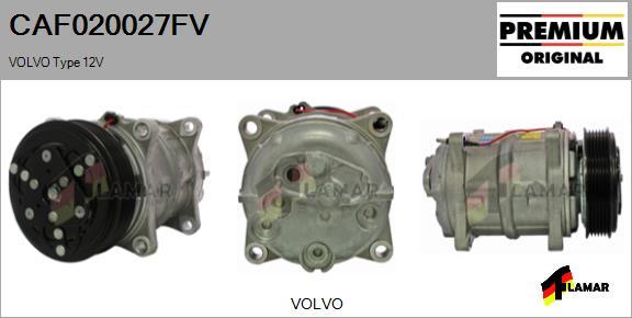 FLAMAR CAF020027FV - Compresseur, climatisation cwaw.fr