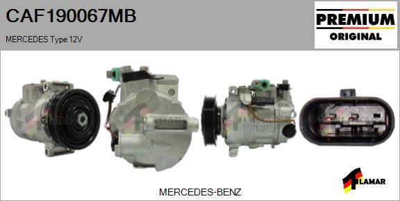 FLAMAR CAF190067MB - Compresseur, climatisation cwaw.fr