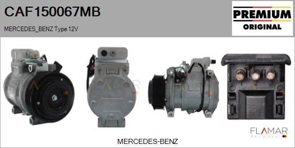 FLAMAR CAF150067MB - Compresseur, climatisation cwaw.fr