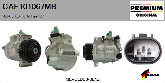 FLAMAR CAF101067MB - Compresseur, climatisation cwaw.fr