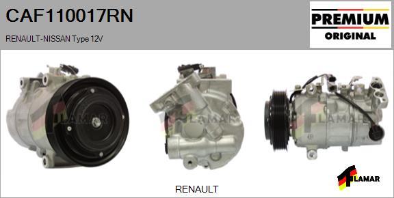 FLAMAR CAF110017RN - Compresseur, climatisation cwaw.fr