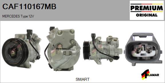 FLAMAR CAF110167MB - Compresseur, climatisation cwaw.fr