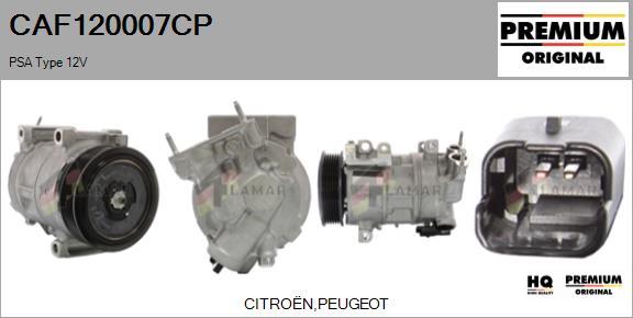 FLAMAR CAF120007CP - Compresseur, climatisation cwaw.fr