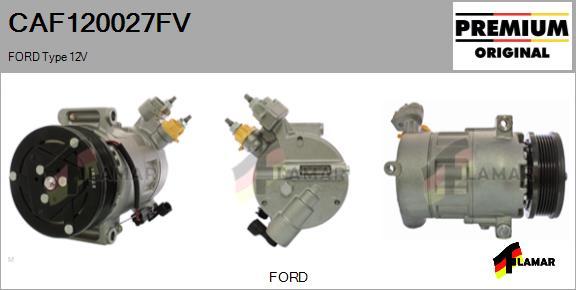 FLAMAR CAF120027FV - Compresseur, climatisation cwaw.fr