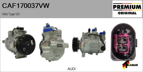 FLAMAR CAF170037VW - Compresseur, climatisation cwaw.fr