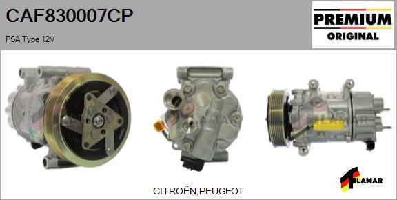 FLAMAR CAF830007CP - Compresseur, climatisation cwaw.fr