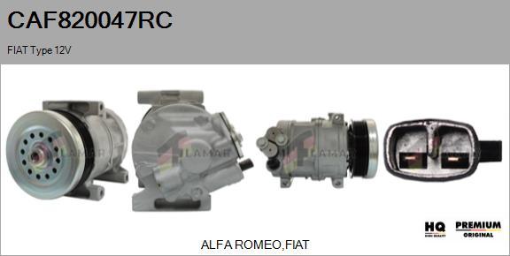 FLAMAR CAF820047RC - Compresseur, climatisation cwaw.fr