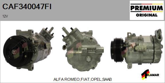 FLAMAR CAF340047FI - Compresseur, climatisation cwaw.fr