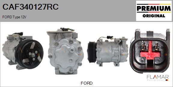 FLAMAR CAF340127RC - Compresseur, climatisation cwaw.fr