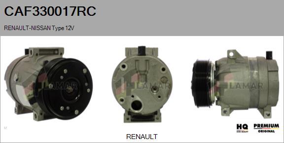 FLAMAR CAF330017RC - Compresseur, climatisation cwaw.fr