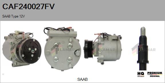 FLAMAR CAF240027FV - Compresseur, climatisation cwaw.fr