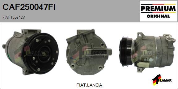 FLAMAR CAF250047FI - Compresseur, climatisation cwaw.fr