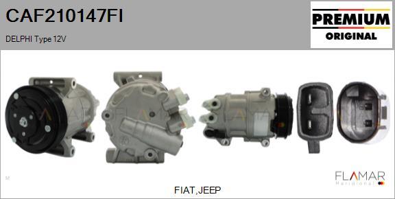 FLAMAR CAF210147FI - Compresseur, climatisation cwaw.fr