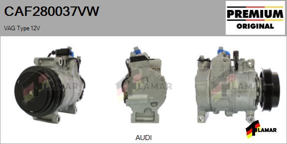 FLAMAR CAF280037VW - Compresseur, climatisation cwaw.fr