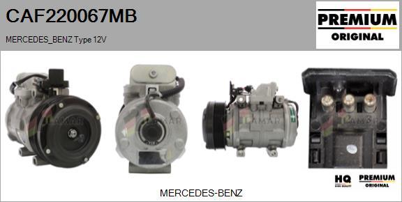 FLAMAR CAF220067MB - Compresseur, climatisation cwaw.fr