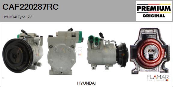 FLAMAR CAF220287RC - Compresseur, climatisation cwaw.fr