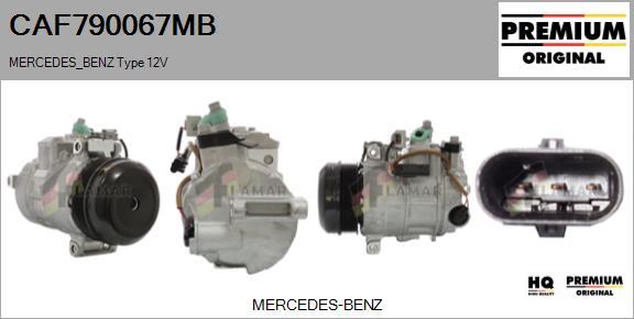 FLAMAR CAF790067MB - Compresseur, climatisation cwaw.fr