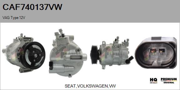 FLAMAR CAF740137VW - Compresseur, climatisation cwaw.fr