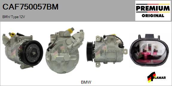 FLAMAR CAF750057BM - Compresseur, climatisation cwaw.fr