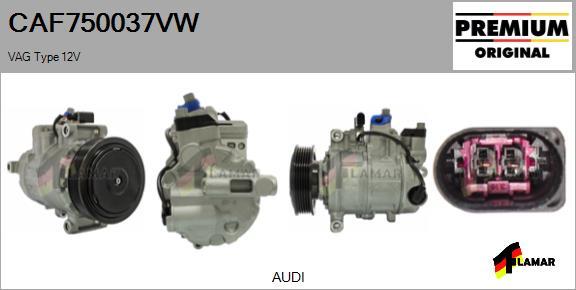 FLAMAR CAF750037VW - Compresseur, climatisation cwaw.fr