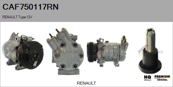 FLAMAR CAF750117RN - Compresseur, climatisation cwaw.fr